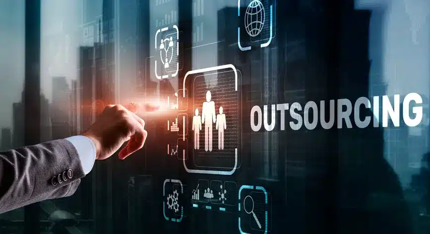 modelo de outsourcing en procesos financieros con integración de áreas y servicios empresariales