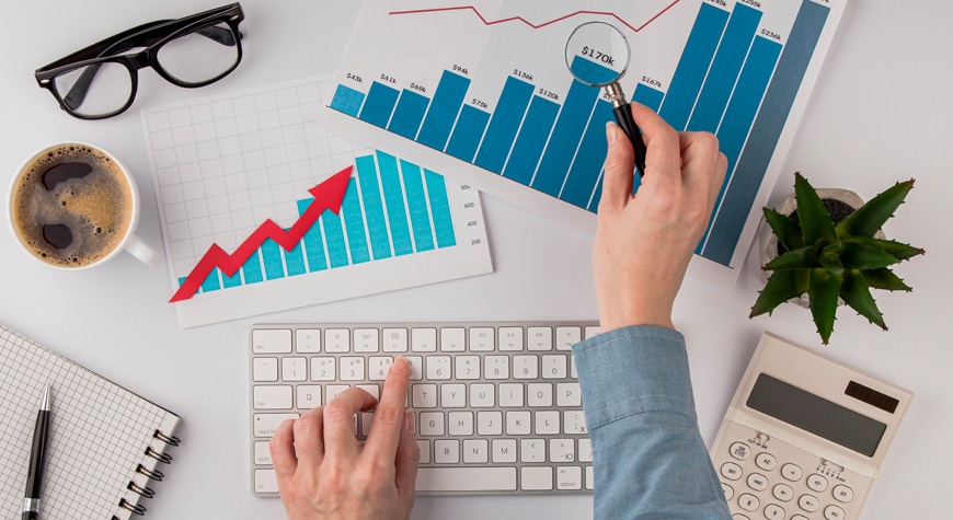 Dashboard con indicadores de DSO, capital de trabajo y flujo de caja - Profitline